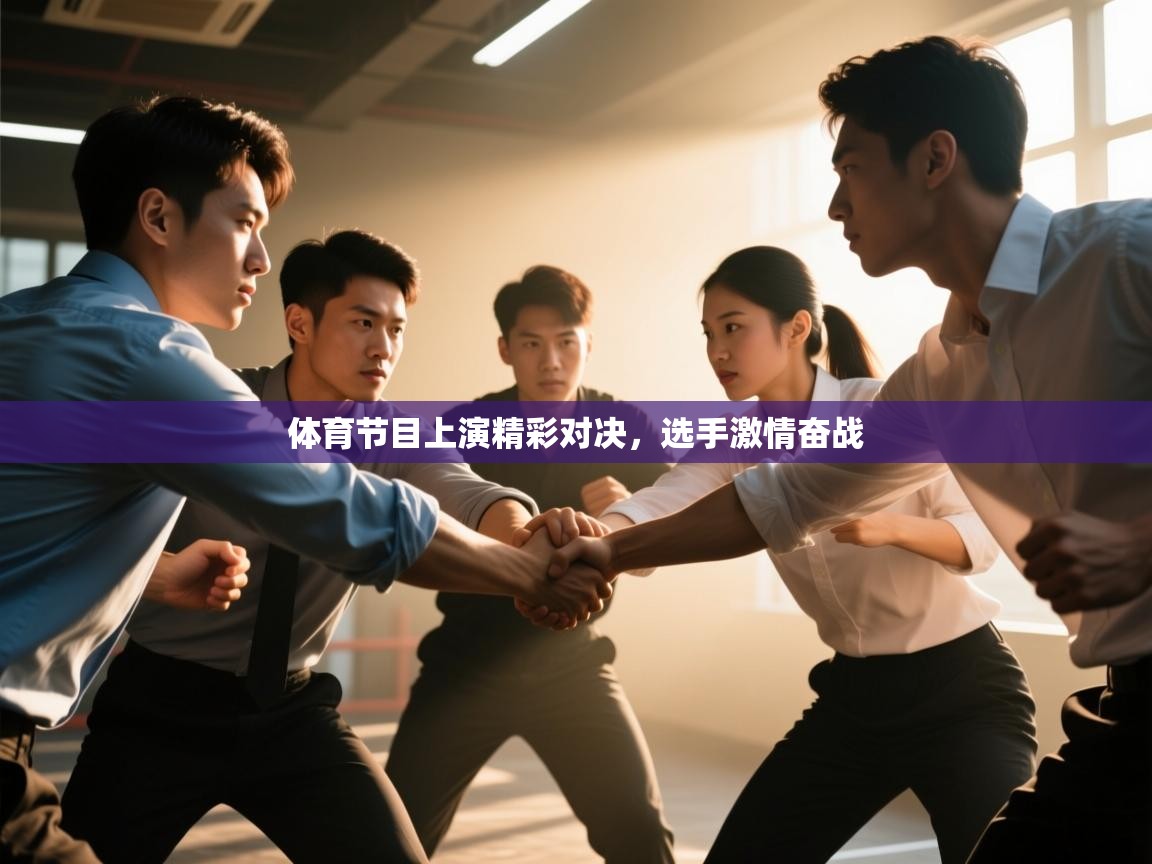 体育节目上演精彩对决，选手激情奋战