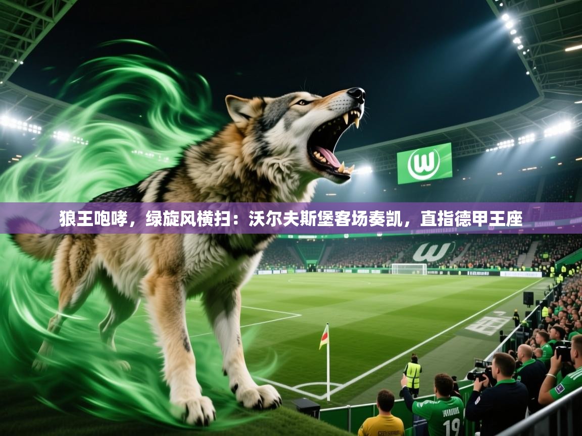 狼王咆哮，绿旋风横扫：沃尔夫斯堡客场奏凯，直指德甲王座